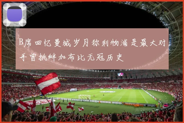B席回忆曼城岁月称利物浦是最大对手曾挑衅加布比无冠历史